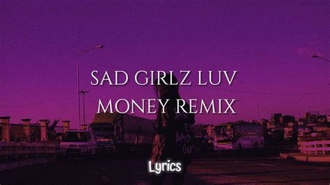 Amaarae SAD GIRLZ LUV MONEY Remix Ft Kali Uchis Lyrics Video YouTube