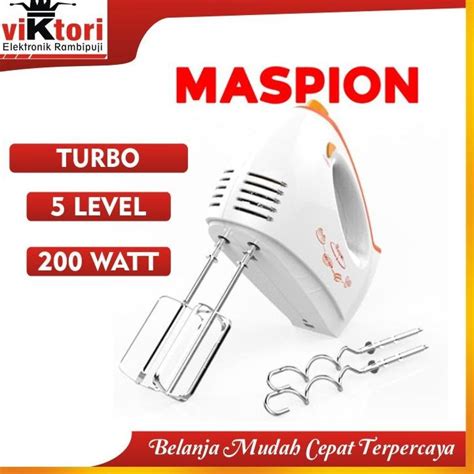 Jual Paket Spesial Mixer Maspion Mt Hand Mixer Maspion Mt