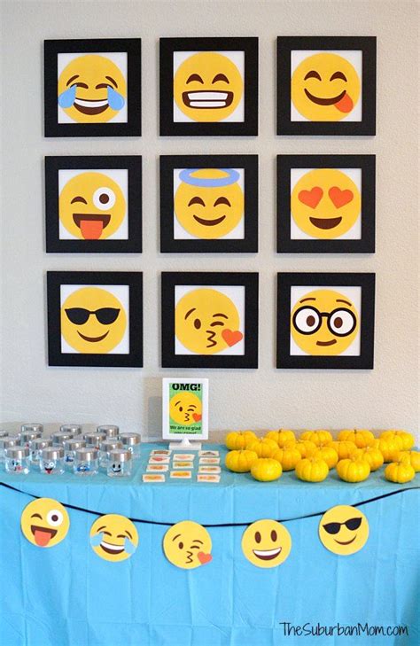 Emoji Birthday Party Ideas Free Printables Decorations Food Ideas And