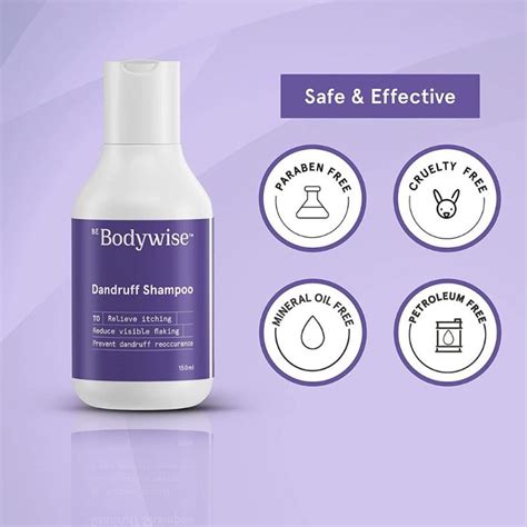 Be Bodywise Body Acne Kit 1 Salicylic Acid Body Wash Anti Dandruff