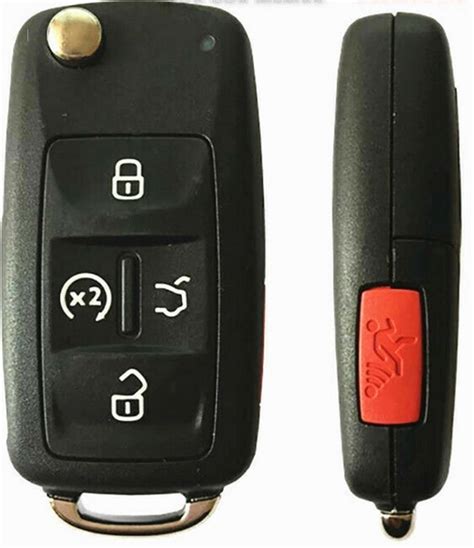 Key Fob For Volkswagen FCC ID NBG010206T Keyless Remote Flip Keyfob Car