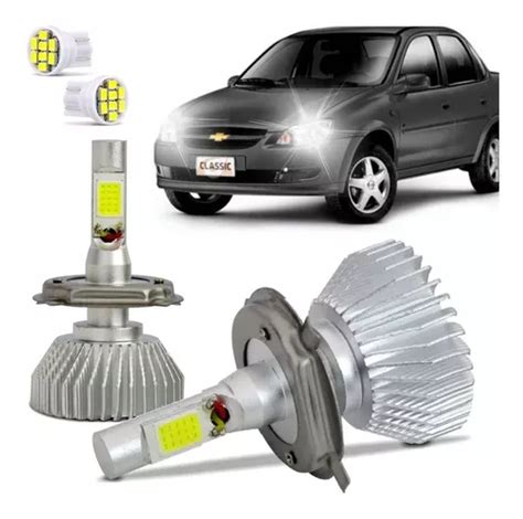 Kit Super Led Corsa Classic Farol Alto E Baixo H K Escorrega O Pre O