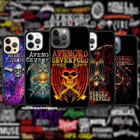 Luxury Case Avenged Sevenfold IPhone 15 Pro Max IPhone 14 Pro Etsy