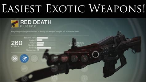 Destiny Easiest Way To Find Exotic Weapons And Armour Youtube