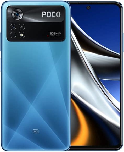 Xiaomi Poco X4 Pro 5G Smartphone 256 GB 8 GB RAM Dual SIM Laser Blue