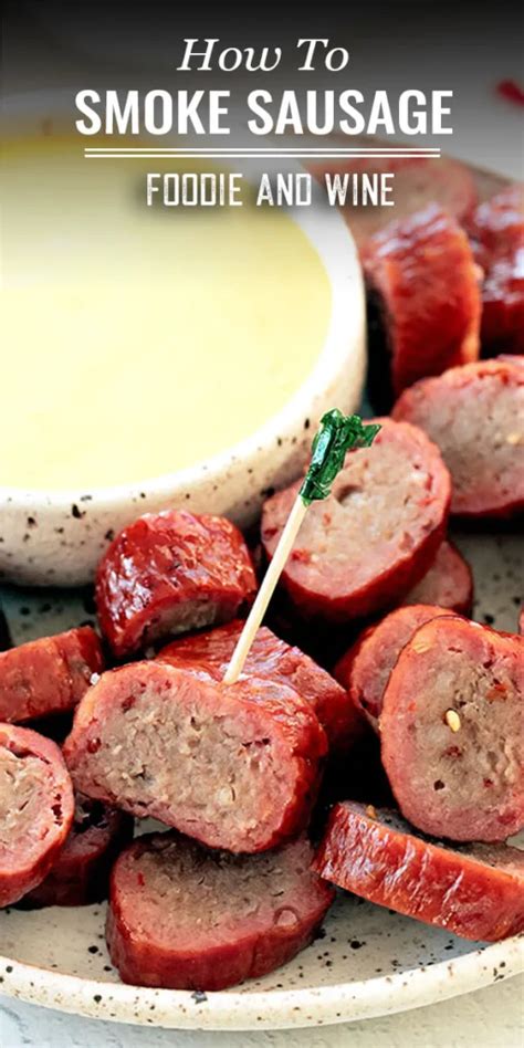 Smoked Sausage Recipe Easy Smoking Recipe