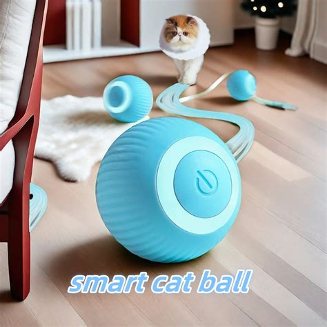 Bola M Gica Rolante Autom Tica Para Gato Smart Cat Toys Jogo Interativo