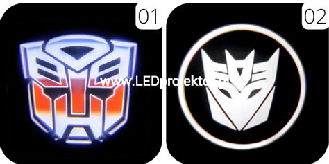 Transformers Led Projektor Hd Logo Bezprzewodowy Mm Z Sensorami Led