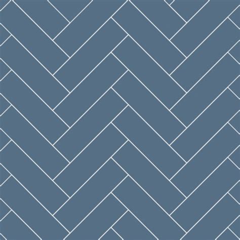 Misty Blue Herringbone Tile Multipanel Panel | Wet Wall Works