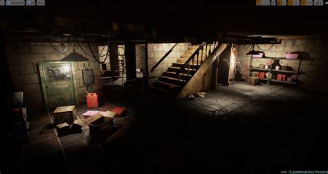 Basement Scene Underground Basement Scene Finished Projects Blender