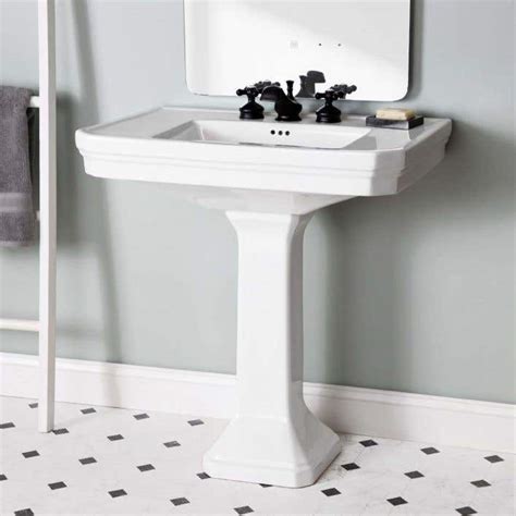 Double Pedestal Sink Bathroom Artcomcrea