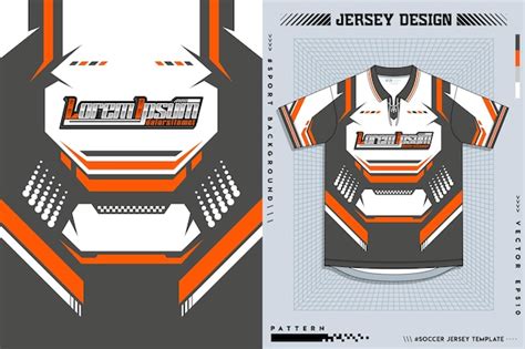 Premium Vector Mock Up Background For Sports Jerseys Race Jerseys