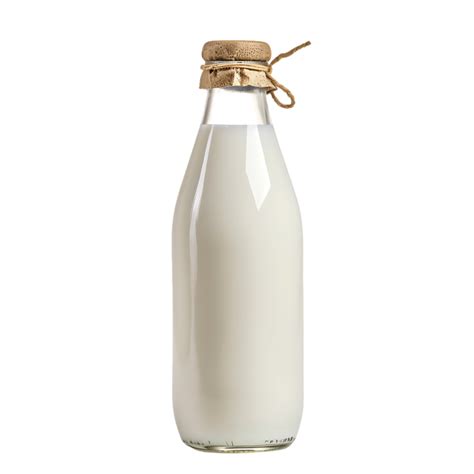 Milk Bottle on Transparent Background Cut Out Stock Photo Collection ...