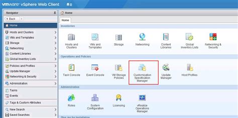 How To Create Vmware Guest Customization Specification