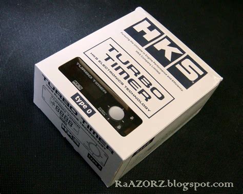 RaAZORZ: HKS digital turbo Timer Black Universal