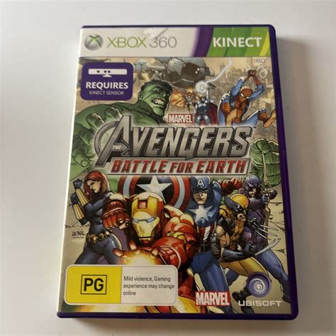 Marvel The Avengers Battle For Earth Xbox 360 Pal Retro Unit