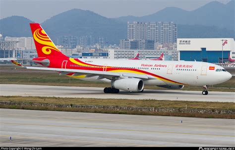 B 5963 Hainan Airlines Airbus A330 243 Photo By Wong Chi Lam ID