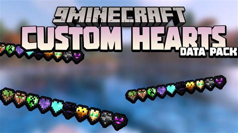 Minecraft But There Are Custom Hearts Data Pack (1.19.2, 1.18.2) - Unique Abilities - Mc-Mod.Net