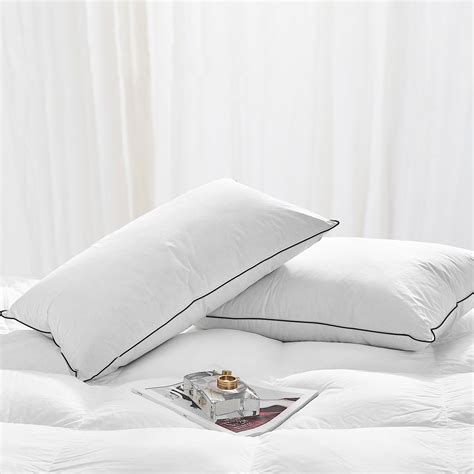 Amazon Hyvif Luxury Hungarian Goose Down Pillows Queen X