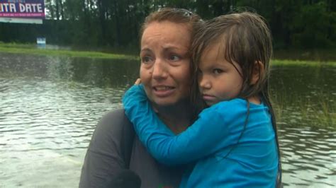 ‘it Broke Me Into Tears Texas Mom Describes Escaping Floods Cnn