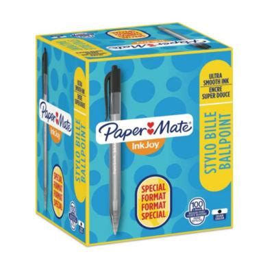 Paper Mate InkJoy 100 RT Stylo bille rétractable pointe moyenne 1 mm