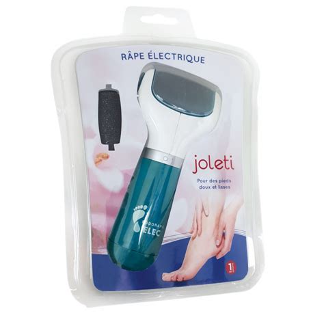 Râpe électrique pied Joleti Ponceuse anti callosité Gommage des pieds