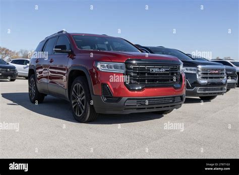 Indianapolis November Gmc Acadia Suv Display At A