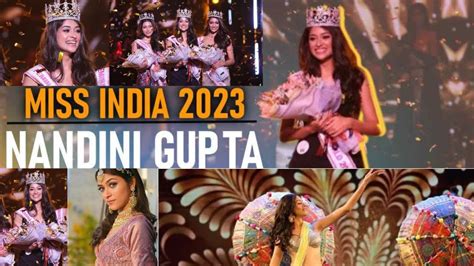 Miss India 2023 I NANDINI GUPTA Nandini Gupta Miss India 2023 Winner