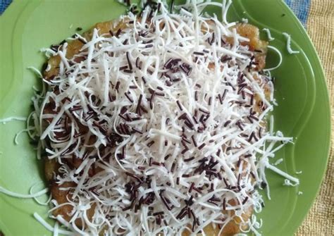 Resep Pisang Geprek Coklat Keju Oleh Yuyun Cookpad