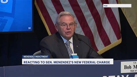 Democrats Again Call On Sen Menendez To Resign Amid New Federal Charges