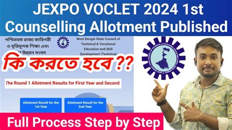 Jexpo Voclet St Counselling Results Published