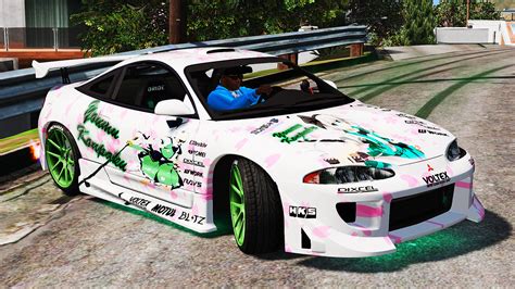 Mitsubishi Eclipse Custom Livery GTA 5 Mods