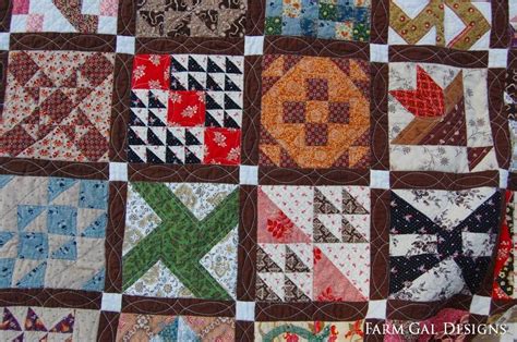 Farm Gal Designs The Farmers Wife Sampler Quilt