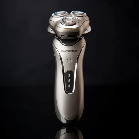 Microtouch Titanium Head Shaver Rechargeable Scalp Hair Remover