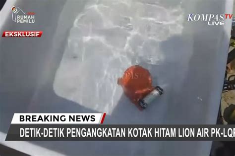 Begini Momen Saat Black Box Lion Air Ditemukan