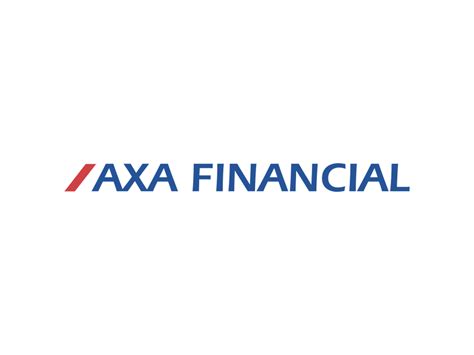 AXA Financial Logo PNG Transparent Logo - Freepngdesign.com