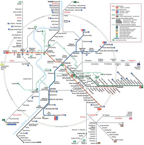 Cinnecita station map - Rome metro