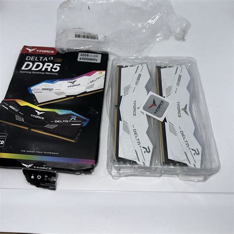 Used Teamgroup T Force Delta Alpha Rgb Ddr Ram Gb Kit X Gb