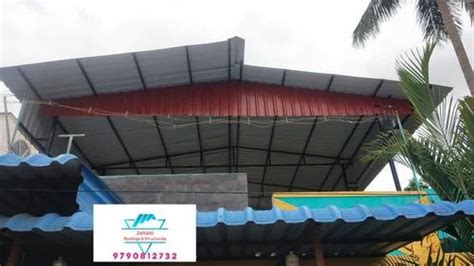 Steel Stainless Steel Color Coated Residential Terrace Roofing Shed