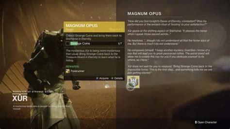 How To Complete Magnum Opus And Get Forerunner In Destiny