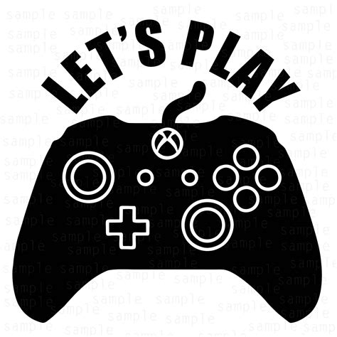 Xbox Controller Drawing Lets Play Xbox Controller Svg Xbox Svg