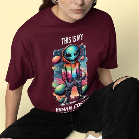 Alien T Shirt Planet Shirt Ufo Unisex Mystery Outer Space T Shirt