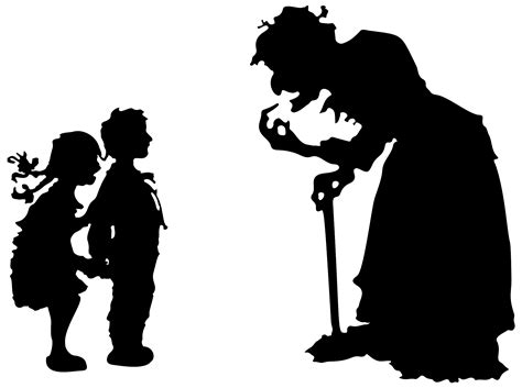 Hansel And Gretel Silhouette – PermaClipart