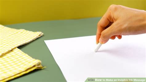 5 Ways to Make an Invisible Ink Message - wikiHow