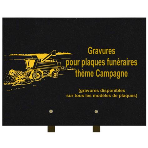 Plaque Fun Raire X Campagne Granit Sur Pieds