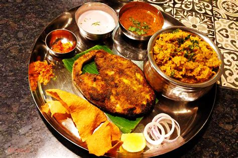 Menu Of The Fish Thali Shivaji Nagar Pune Dineout Discovery