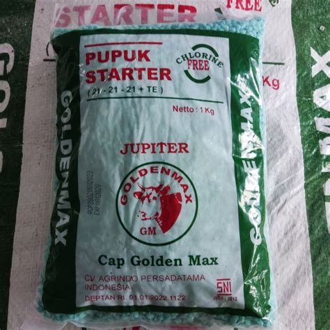 Jual Pupuk Npk Starter Golden Max Kg Shopee Indonesia