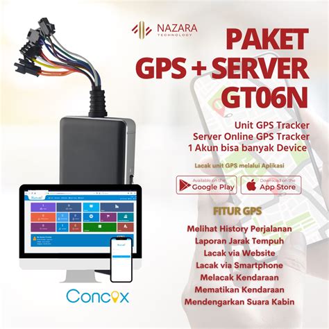 Jual Paket Gps Tracker Server Concox Gt N Fitur Lacak Matikan