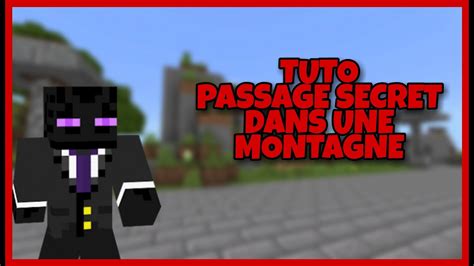 Tuto Redstone Minecraft Passage Secret Dans Une Montagne Youtube