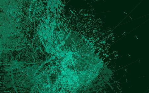 Abstract Grunge Texture Splash Paint Dark Green Color Background